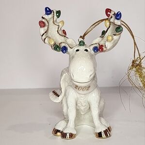4" tall Lenox Christmas Mousse 2002